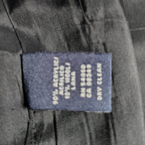 Evan Picone Blazer Womens Size Small Petite Red Tartan Wool Plaid Blazer - Picture 4 of 12